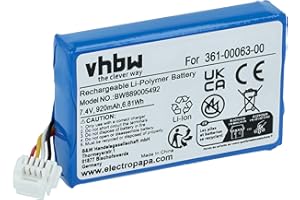 vhbw Akku kompatibel mit BMW Navigator 6, 5, VI, V GPS Navigation Navi (920 mAh, 7,4 V, Li-Polymer)