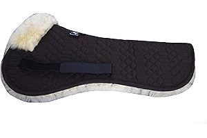 ‎ENGEL REITSPORT Engel Reitsport | Lammfell Sattelkissen SAKIS1 mit Fellrand vorne