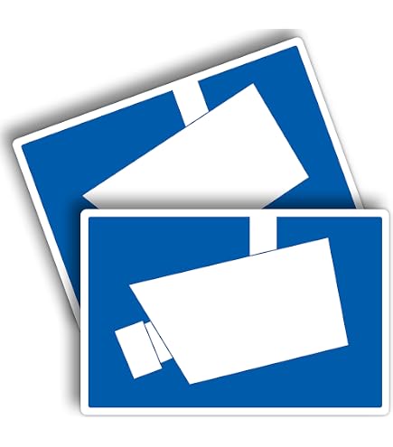 Videoüberwachung Warnschild – 20x30cm, 3mm Hartschaum, Wetterfest, Deutschsprachig „Dieses Gelände Wird Videoüberwacht“