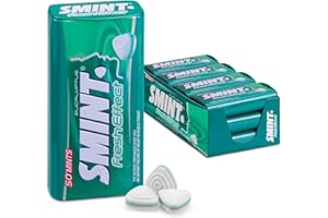 Perfetti Van Melle Smint Menthe | Boîte D'Effet Frais À L'Eucalyptus | Smint Mints | Smint Value Pack | 12 Pack | 420 Gramme Total
