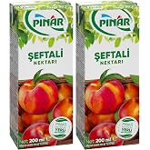 PINAR MEYVENEKTARI ŞEFTALİ 200ML 2li paket