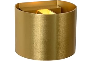 LUCIDE XIO - Lámpara de pared - LED Regul. - G9-1x3,5W 2700K - Oro mate/Latón