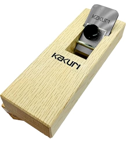 Japanese Block Plane 50mm For Woodworking, KANNA Smoothing