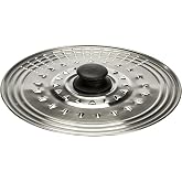 IBILI Prisma Multi-Purpose Lid, Stainless Steel, 22&ndash;24&ndash;26 cm, Silver