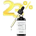 COSRX Pure Vitamin C 23% Serum with Vitamin E & Hyaluronic Acid, Brightening & Hydrating Facial Serum for Fine Lines, Uneven Skin Tone & Dull Skin, Korean Skincare, 0.7oz/20g