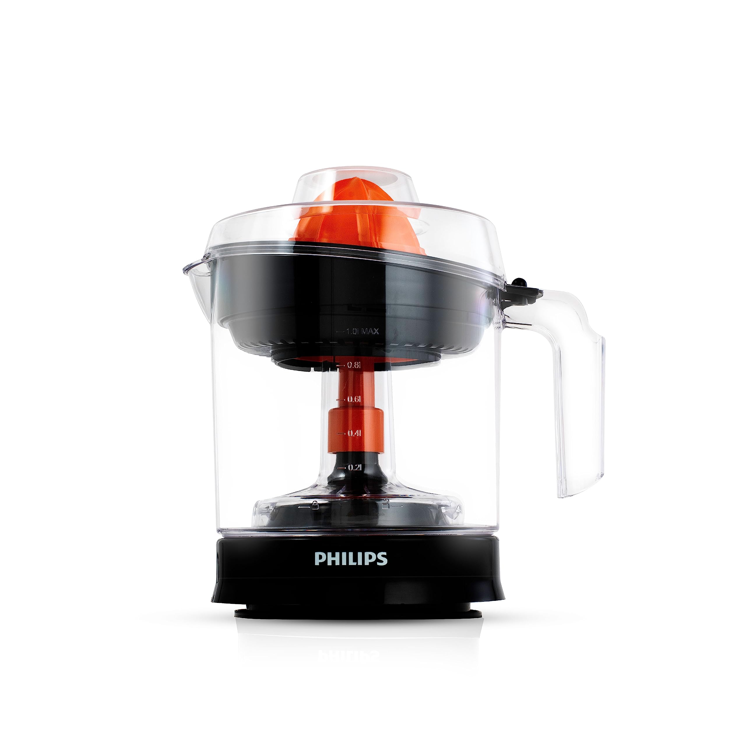 Review of PHILIPS Citrus Press Juicer HR2799/00 Black and Transparent Design