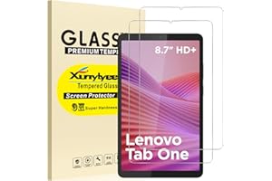 XunyLyee 2 Pièces, Verre Trempé pour Lenovo Tab One 8.7 Pouces 2025 Protection Écran Glass