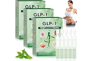 FRUITWEALTH GLP-1 SIX-in-ONE Health Solution Oral Liquid, Advanced GLP-1weight Loss Drops, Natural Plant Extract Relieve Skin Burden, Weight for Men & Women (m)
