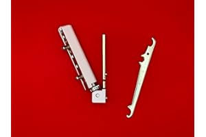 FTF - FENSTERTECHNIK Aubi - Cuscinetto angolare Schanier EW001 + EB005 (bianco)