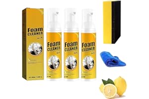 Pnedeodm 2023 New Car Magic Foam Cleaner, Neat Freaks Multipurpose Foam Cleaner, Neat Freakz Car Kitchen Cleaner, Neat Freaks Car Restoring Spray, Powerful Stain Removal Kit Foam Cleaner (30ML,3Pcs)