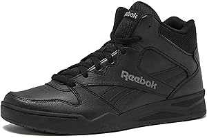 Reebok Men's Bb4500 Hi 2 Sneaker, Black/Alloy, 9 UK