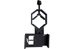 Seben DKA5 Adaptateur de Smartphone pour télescopes, Lunettes d'approche, Jumelles, monoculaires ou microscopes digiscopie avec Support Flexible