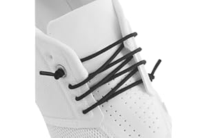 UamGlsob Lacci elastici sottili rapidi per scarpe da corsa On Cloud, stringhe elastiche senza legare in gomma in cavo con punta in silicone