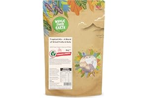 WHOLEFOOD EARTH Whole Food Earth® - Tropical Mix - A Blend of Dried Fruits and Nuts 2 kg | GMO Free | Source of Fibre