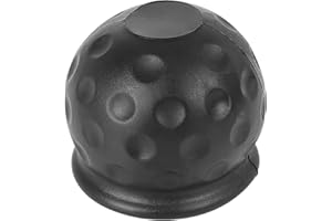Doumneou 50mm Tow Bar Ball Cover Cap Towing Hitch Trailer Towball for Car Truck Trailer RV ATV
