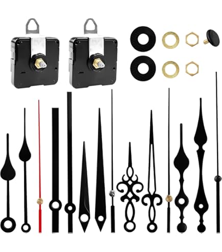 Peaceking Uhrwerk Mit Leuchtzeigern - Geräuschloses Quarzwerk Für DIY Uhren & Reparatur