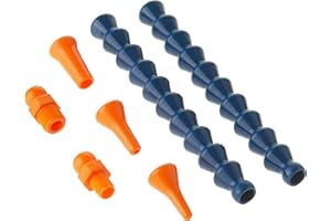 HHIP 8401-0251 1/4" ID Coolant Hose Kit with 6" Hoses, Loc Line Compatible