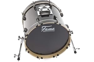 Fame Maple Standard BassDrum, 16"x14", Black - Bęben basowy