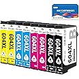 OINKWERE 8-Pack 604XL Ink Cartridges Replacement for Epson 604 Ink Cartridges Multipack for Expression Home XP-2200 XP-2205 XP-3200 XP-3205 XP-4200 XP-4205 WorkForce WF-2910 WF-2930 WF-2935 WF-2950