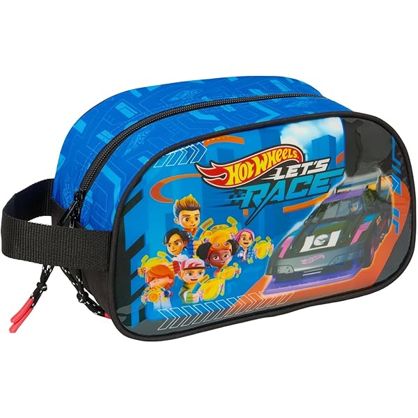 Marsupio Hot Wheels Sonny Per Bambini - Blu Navy, Poliestere Resistente, 23x9x14cm - Foto 13