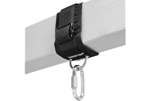 Meister Beam Wrap Mount Kit med karbinhake för upphängning boxning och MMA tunga väskor