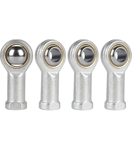 Igubal Gelenklager KGLM-06 – Linksgewinde, 6x16x9 Mm, Leicht & Robust, Wartungsfrei, Korrosionsbeständig