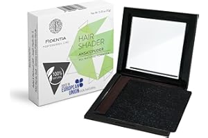 Fidentia Premium Hair Shader | Correttore per capelli | Ingredienti naturali (Marrone Scuro)