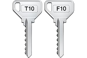 MILLENIUM WORKS 2 Pass PTT | Clés T10 + F10 | Pour Boîte aux Lettres Normalisée avec Barillet Standard La Poste.