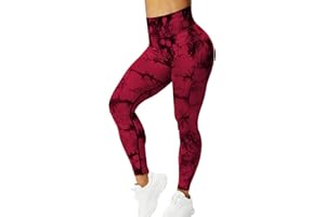 ZAAYO - Legging sportivi da donna per palestra e yoga, senza cuciture, a vita alta, sagomati per evidenziare i glutei