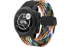 Osinaga Pasek do Instinct / Instinct 2, nylonowy pasek magnetyczny do Instinct / Instinct 2 / Instinct Solar / Instinct 2 Solar / Instinct Tactical / Instinct 2 Solar Tactical / Instinct Esports