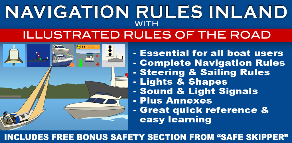 Navigation Rules Inland for Boating & Sailing Essential Information