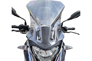 LORABABER 17 18 19 G 310 GS Touring Parabrisas Deflector de parabrisas for B-M-W G310GS G 310GS 2017 2018 2019 (Humo ligero)