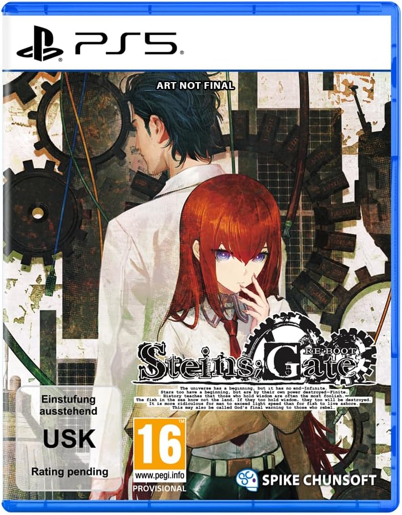 Conseils d'Installation & Prise en Main du STEINS GATE RE BOOT - Standard Edition PS5