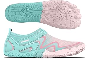 AUFIKR Damskie buty do wody, plażowe, do pływania, fitnessu, lekkie buty sportowe, buty halowe