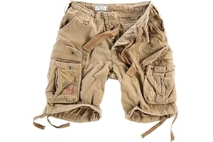 Surplus Raw Vintage Pantaloncini Cargo Airborne da Uomo