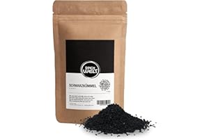 Spicy Welt Graines de Nigelle (100g) – Cumin Noir Entier | Pour Pain Naan, Salades, Fromage & Cuisine Orientale | Saveur Poivrée & Croquante | 100% Naturel, Sans Additifs