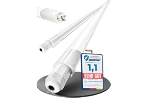 ‎MATO MATO 2x Feuchtraumleuchte LED 120cm - Wasserdicht IP65, 36W, 4320lm - 4000K Neutralweiß - Verknüpfbare Feuchtraumlampe - Wannenleuchte, Kellerleuchte, Garagenlampe, Werkstatt Deckenleuchte Lang