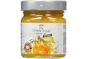 To Filema Tis Lelas Marmelade d’Oranges Sans Sucre Ajouté – 2 x 240 g (480 g) – 100% Fruits Grecs, Artisanale, Naturelle et Vegan