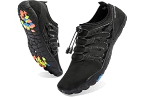 WOTTE Męskie buty do wody, szybkoschnące, boso, lekkie, oddychające buty do wody na plaży, wędkowania, jogi, nurkowania, snorkelingu, surfowania, rozmiar 40-50