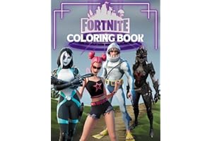 Fortnite Coloring Book: Most powerful skins Coloring Adventures for kids / young