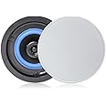 Herdio 4 Inch Ceiling Speakers, 160 Watts Flush Mount Home In Ceiling Speakers, Suitable for Kitchen, Bedroom, Bathroom, Home Theater, Balcony (2 Speakers)