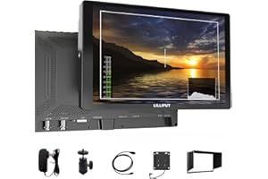LILLIPUT A11 10.1 inch 1920x1200 FHD IPS On Kamera Feldmonitor, DSLR Camera Moniteur de Champ de caméra 4K24 3G-SDI/HDMI 1.4 Input & Loopout VGA Input Camera Field Monitor