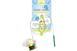 Japan Premium Pet Katzenspielzeug | Katzenangel mit summender Biene & unvorhersehbarer Flugbahn | Interaktives Katzenspielzeug mit Glocke | Katzen Spielzeug geeignet für Kätzchen | 75 cm Langer