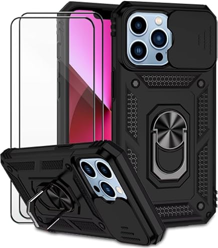 Coque Magnétique IPhone XS Max - Translucide Mat - Support Intégré - Bleu