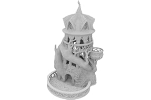 FELDHERR Fates End Dice Tower: Druid, Kolor:Grey, Style:Dice Tower with large tray