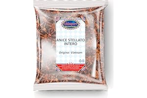 VALSAPORI Anice Stellato Intero Essiccato al Sole - Busta da 100 gr | Gluten Free Vegan | 100% Naturale - Sapore Intenso, Ideale per Insaporire Zuppe, Minestre e Stufati