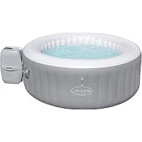 Bestway® LAY-Z-SPA® St. Lucia AirJet™ Whirlpool, 170 x 66 cm, 2-3 Personen, rund, Silbergrau