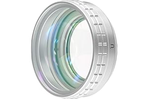 Ulanzi WL-1 - Objetivo con montura macro gran angular, anillo adaptador dos en uno de 52 mm, ZV1, accesorios fotográficos, objetivo para cámara digital Vlog (blanco)