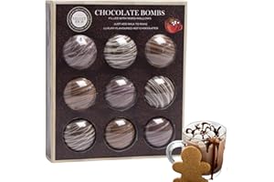CANDY SMITHS Set regalo bomba di cioccolata calda - 6 sapori deliziosi