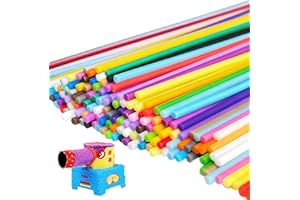 HEUIOP 300 PCS 3D Pen Filament Refills for 3doodler Start 3D Pen,2.5mm PCL Low Printing Temperature Filament Refills for Designs Creative Artworks Sculptures (30 Colors)